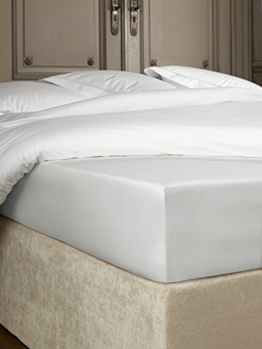 De Witte Lietaer Bumblebee Spannbettlaken, Perkal Luxe, Baumwolle, Silber, 160 x 200 x 40 cm De Witte Lietaer Bumblebee Spannbettlaken, Perkal Luxe, Baumwolle, Silber, 160 x 200 x 40 cm von De Witte Lietaer