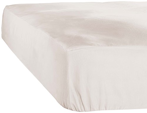 De Witte Lietaer Case Spannbettlaken, Jersey, Baumwolle, Ivory, 180 x 200 x 30 cm von De Witte Lietaer