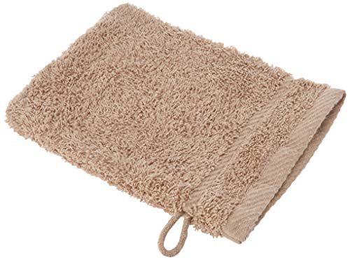 De Witte Lietaer Collection H 6 Stück Waschlappen, Baumwolle beige Taupe 15 x 21 cm von De Witte Lietaer