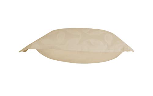 De Witte Lietaer Motion Bettwäsche, 100% Baumwolle, Satin, Sandshell, Pillowcase 60 x 70 + 5 cm von De Witte Lietaer