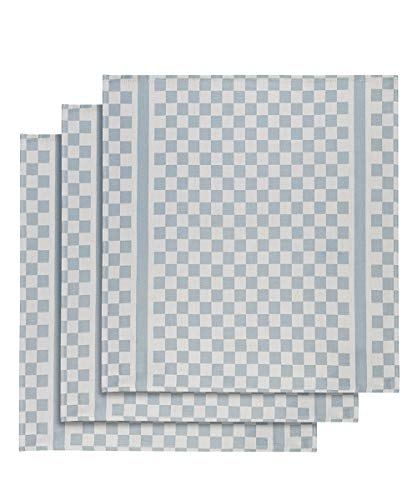De Witte Lietaer geschirrtuch 65x70 cm Baumwolle weiß/blau 3 Stück De Witte Lietaer geschirrtuch 65x70 cm Baumwolle weiß/blau 3 Stück von De Witte Lietaer