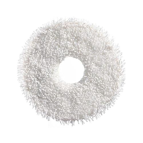 4 Stück Wischtücher, Wiederverwendbar und Waschbar Wischtücher Ersatzteile, Graues und Blaugraues Mop Pads von DeBizz