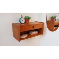 60Erhängeschrankkai Kristiansennachttischregalschrankvildbjerg Møbelfabrikwandkonsolemid Centuryvintageteakdänemark von DeDaeRdesign
