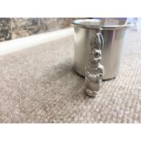 Pewter Bunny Rabbit Baby Cup von DeGrandpreJewelers