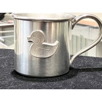 Zinn Ente Baby Tasse Zinn Ente Baby Tasse von DeGrandpreJewelers