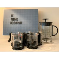 Wunderschönes Vintage Bodum Set Teetassen/Kaffeegläser Made in Der Schweiz von DeKleineNoorman