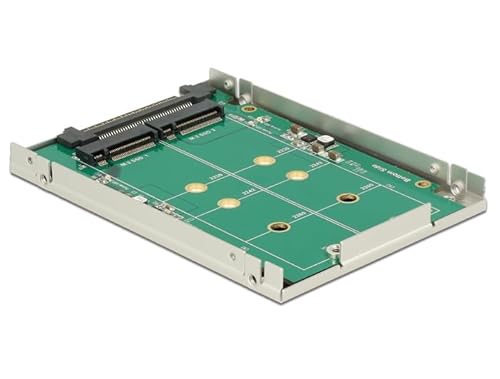 DeLOCK 62785 2.5 Converter Sata Express, 2 X M.2 Enclosure 9.5 Mm, Computer Mounts DeLOCK 62785 2.5 Converter Sata Express, 2 X M.2 Enclosure 9.5 Mm, Computer Mounts von DeLOCK
