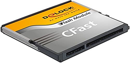 DELOCK CFast-Card SATA 6 Gb/s 8 GB Type MLC -40C/+85C von DeLOCK