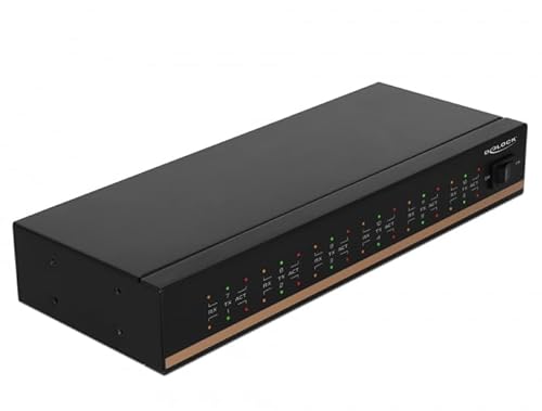 DeLOCK 64070 USB 2.0 Hub & Hub 0,4608 Mbit/s Schwarz von DeLOCK