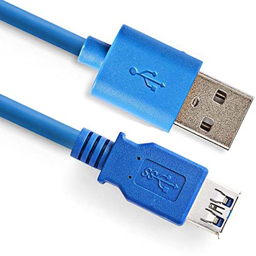 DELOCK Kabel USB 3.0 Verlaengerung A/A 5m St/Blau von DeLOCK