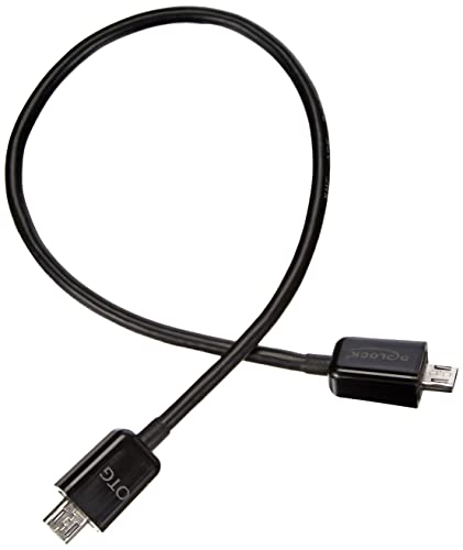 DELOCK Kabel USB Power Sharing Micro Stecker > Stecker 0,3 m schwarz von DeLOCK