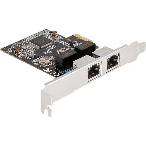 DeLOCK PCIE x1 auf 2X RJ45 Gbit 88615 DeLOCK PCIE x1 auf 2X RJ45 Gbit 88615 von DeLOCK