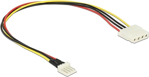 DELOCK Stromkabel Floppy St 4pin -> Molex 4Pin BU 30cm von DeLOCK