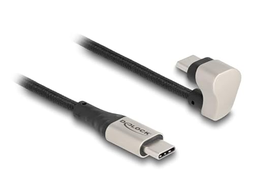 DeLOCK 88160 - USB 2.0 Kabel USB Type-C Stecker zu Stecker 180 gewinkelt 2 m PD 60 W DeLOCK 88160 - USB 2.0 Kabel USB Type-C Stecker zu Stecker 180 gewinkelt 2 m PD 60 W von DeLOCK