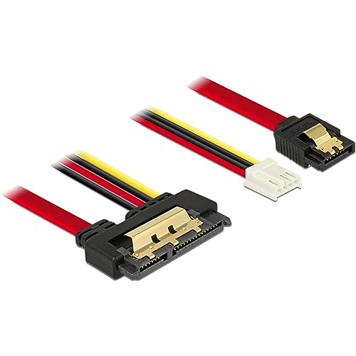 DeLOCK Adapter Adapterkabel SATA 7Pin + Floppy 4Pin > SATA 22Pin DeLOCK Adapter Adapterkabel SATA 7Pin + Floppy 4Pin > SATA 22Pin von DeLOCK