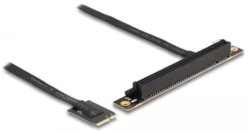 DeLOCK M.2 Key A+E zu PCIe x16 NVMe Adapter gewinkelt mit 20 cm Kabel DeLOCK M.2 Key A+E zu PCIe x16 NVMe Adapter gewinkelt mit 20 cm Kabel von DeLOCK