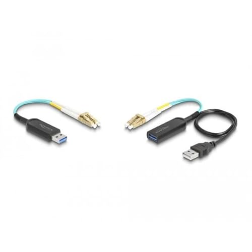 DeLOCK USB 10 Gbps Typ-A Extender Set über LC Duplex Kabel von DeLOCK