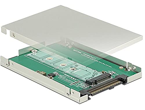 DeLock 2.5 Konverter U.2 SFF-8639 > m.2 NGFF NVMe Key m DeLock 2.5 Konverter U.2 SFF-8639 > m.2 NGFF NVMe Key m von DeLOCK