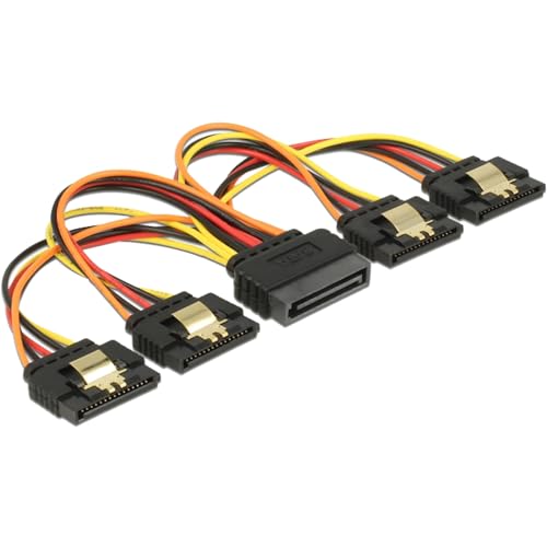 DeLock 60156 0.15m SATA 15-pin Mehrfarben SATA-Kabel, 60156 DeLock 60156 0.15m SATA 15-pin Mehrfarben SATA-Kabel, 60156 von DeLOCK