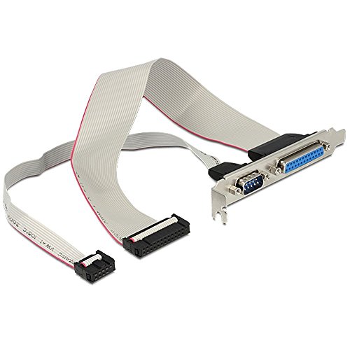 DeLock Slotblech> 1 x Seriell 1 Parallel - Kabel, 83445 von DeLOCK