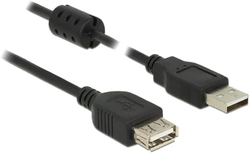 DeLock Verlängerungskabel USB 2.0 Typ-A Stecker > USB 2.0 Typ-A Buchse 3,0 m schwarz von DeLOCK
