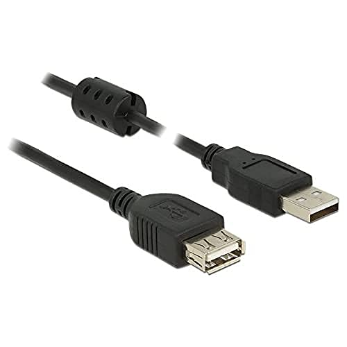 DeLock Verlängerungskabel USB 2.0 Typ-A Stecker > USB 2.0 Typ-A Buchse 1,5 m schwarz von DeLOCK