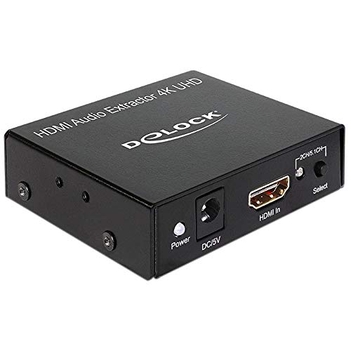 Delock 62692 HDMI-auf-HDMI Adapter mit Audio Extractor 4K von DeLOCK