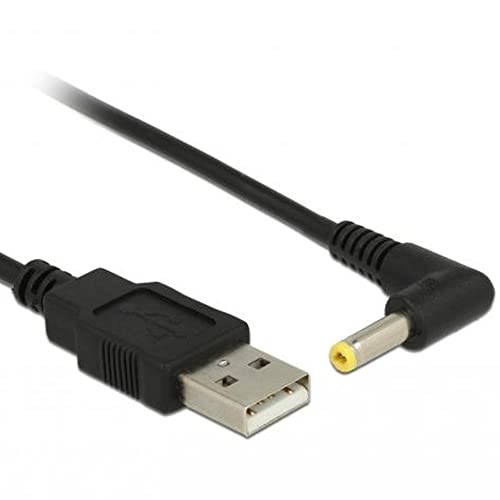 Delock 85544 1.5m USB A Schwarz Stromkabel, 85544 von DeLOCK