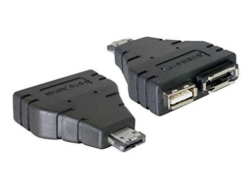 Delock Adapter Power-Over-eSATA > 1x eSATA und 1x USB von DeLOCK
