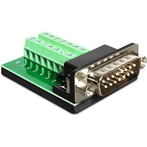 Delock Adapter Sub-D 15 Pin Gameport Stecker > Terminalblock 16 Pin von DeLOCK