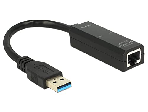 Delock Adapter USB 3.0 > 1 x Gigabit LAN RJ45 10/100/1000 MB/s von DeLOCK