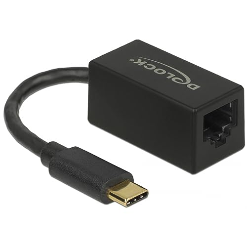 Delock Adapter USB 3.2 Gen 1 mit USB Typ-3 Stecker > Gigabit LAN Delock Adapter USB 3.2 Gen 1 mit USB Typ-3 Stecker > Gigabit LAN von DeLOCK