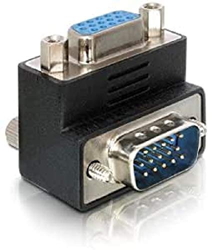Delock Adapter VGA Stecker/Buchse 90°Gewinkelt von DeLOCK