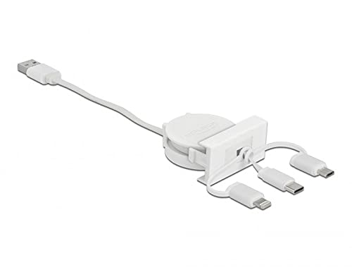 Delock Easy 45 Modul USB 2.0 Aufrollkabel Delock Easy 45 Modul USB 2.0 Aufrollkabel von DeLOCK
