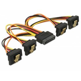 Delock Kabel SATA 15 Pin Strom Stecker mit Einrastfunktion SATA 15 Pin Strom von DeLOCK