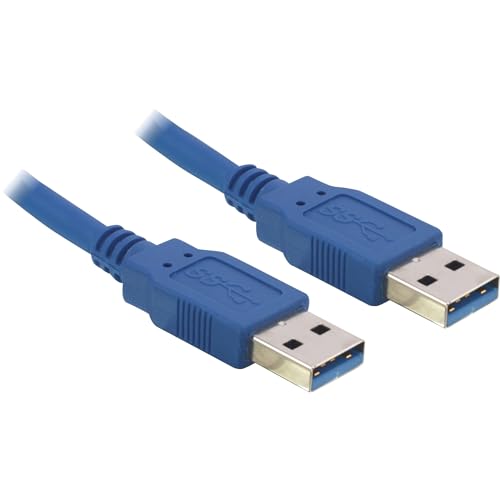 Delock Kabel USB 3.0 Typ-A Stecker > USB 3.0 Typ-A Stecker 1 m blau Delock Kabel USB 3.0 Typ-A Stecker > USB 3.0 Typ-A Stecker 1 m blau von DeLOCK