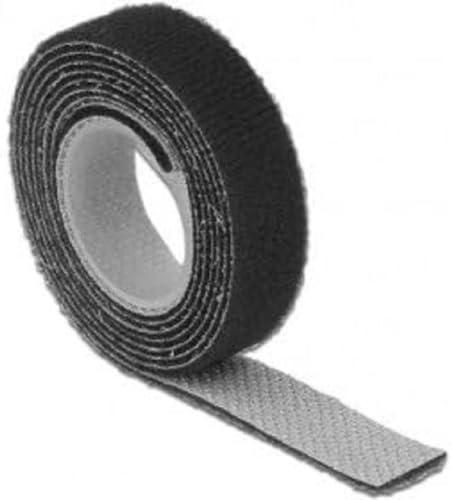 Delock Kabelbinder Klett 1 Stück L1 M x 13 mm in schwarz von DeLOCK