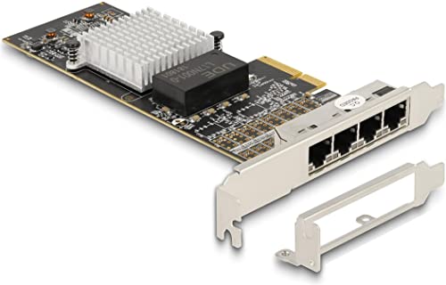 Delock PCI Express x4 Karte zu 4 x RJ45 Gigabit LAN i350 von DeLOCK