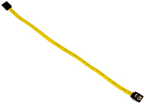 Delock SATA 6 GB/S Kabel 30 cm gelb von DeLOCK