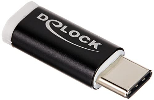 Delock USB 2.0 Adapter [1x USB-C™ Stecker - 1x USB 2.0 Buchse Micro-B] 65678 von DeLOCK