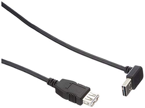 Delock USB-Kabel USB 2.0 USB-A Stecker, USB-A Buchse 1.00m Schwarz beidseitig verwendbarer Stecker, von DeLOCK
