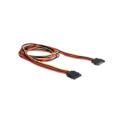 Delock Voltage Circulate Verlängerungskabel, 15-polig, SATA Power (M), 15-polig SATA Power (W) 100 cm von DeLOCK