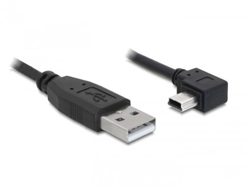 2x DELOCK Kabel USB 2.0-A > USBmini 5pin gew. 5m von DeLOCK