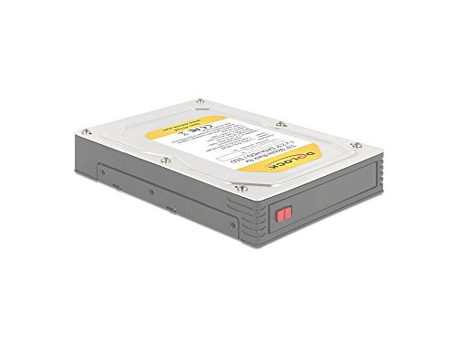 Delock Wechselrahmen 1x 2, 5" SATA HDD in 3, 5" Schacht, schwarz (47224) Delock Wechselrahmen 1x 2, 5" SATA HDD in 3, 5" Schacht, schwarz (47224) von DeLOCK