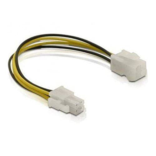 Delock Verlängerungskabel P4 4 Pin Stecker > P4 4 Pin Buchse 15 cm von DeLOCK