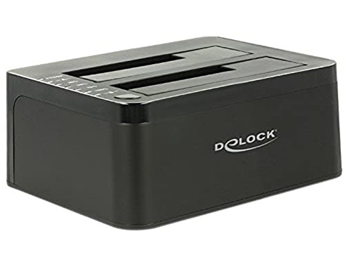 Dockingstation DeLock 2X SATA III HDD -> USB3.0 Clone Funktion Dockingstation DeLock 2X SATA III HDD -> USB3.0 Clone Funktion von DeLOCK