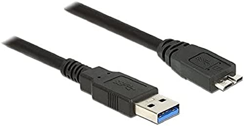 DeLock Kabel USB 3.0 Typ-A Stecker > USB 3.0 Typ Micro-B Stecker 1, 5 m Schwarz DeLock Kabel USB 3.0 Typ-A Stecker > USB 3.0 Typ Micro-B Stecker 1, 5 m Schwarz von DeLOCK
