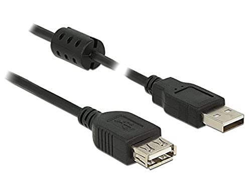 DeLock Verlängerungskabel USB 2.0 Typ-A Stecker > USB 2.0 Typ-A Buchse 2, 0 m Schwarz DeLock Verlängerungskabel USB 2.0 Typ-A Stecker > USB 2.0 Typ-A Buchse 2, 0 m Schwarz von DeLOCK