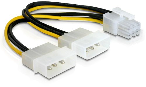 DeLOCK Stromkabel Fuer PCI Express Karten 15cm von DeLOCK