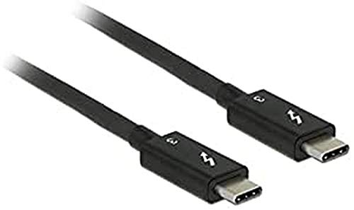 DeLock 84846 Kabel Thunderbolt 3 USB-C auf USB-C Stecker 1,5m schwarz DeLock 84846 Kabel Thunderbolt 3 USB-C auf USB-C Stecker 1,5m schwarz von DeLOCK